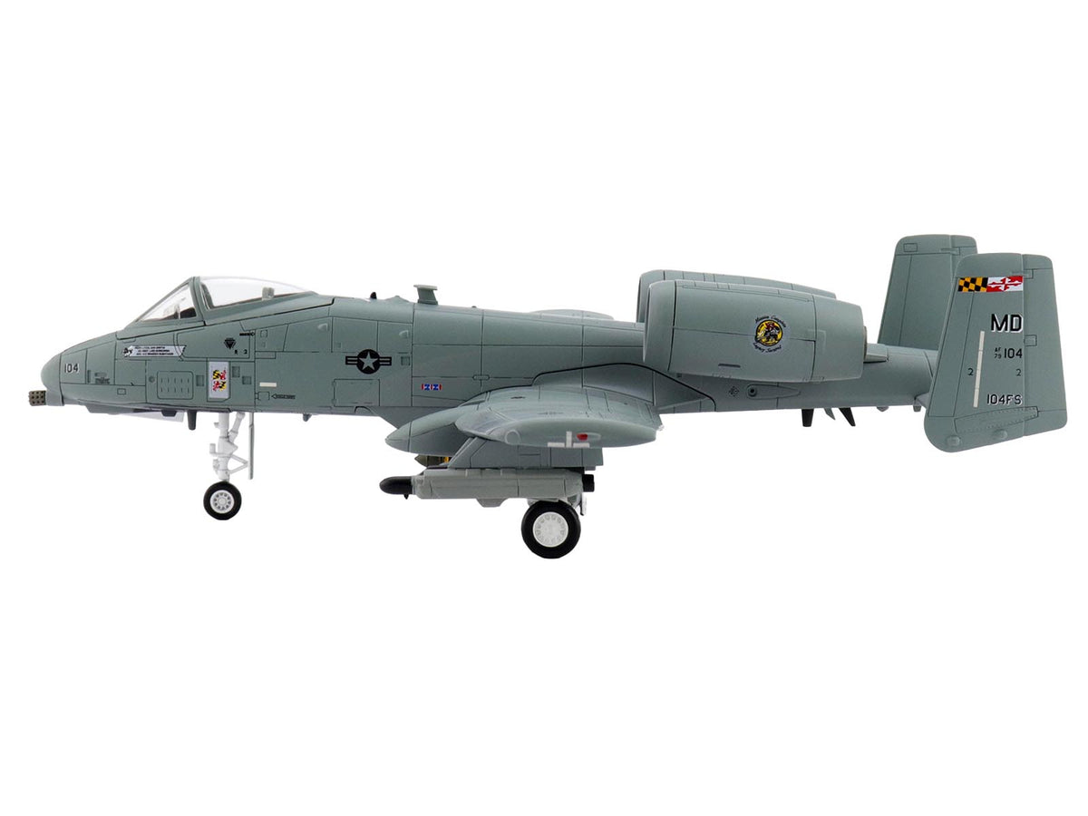 Fairchild Republic A-10C Thunderbolt II Attack Aircraft '80-0283 Maryland Farewell 104 FS Maryland ANG' (2025) United States Air Force 'Air Power Series' 1/72 Diecast Model by Hobby Master