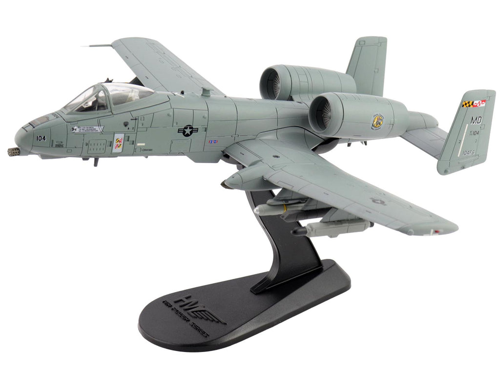Fairchild Republic A-10C Thunderbolt II Attack Aircraft '80-0283 Maryland Farewell 104 FS Maryland ANG' (2025) United States Air Force 'Air Power Series' 1/72 Diecast Model by Hobby Master