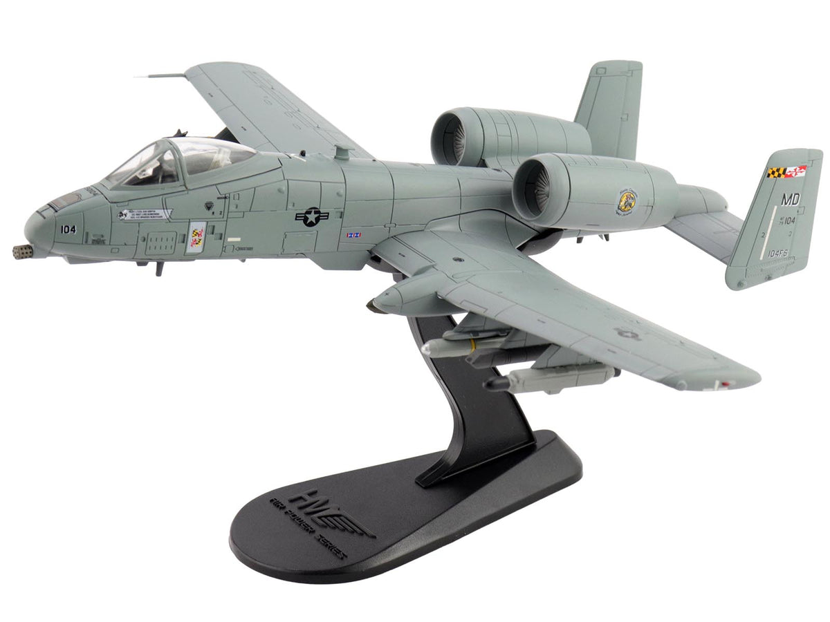Fairchild Republic A-10C Thunderbolt II Attack Aircraft '80-0283 Maryland Farewell 104 FS Maryland ANG' (2025) United States Air Force 'Air Power Series' 1/72 Diecast Model by Hobby Master