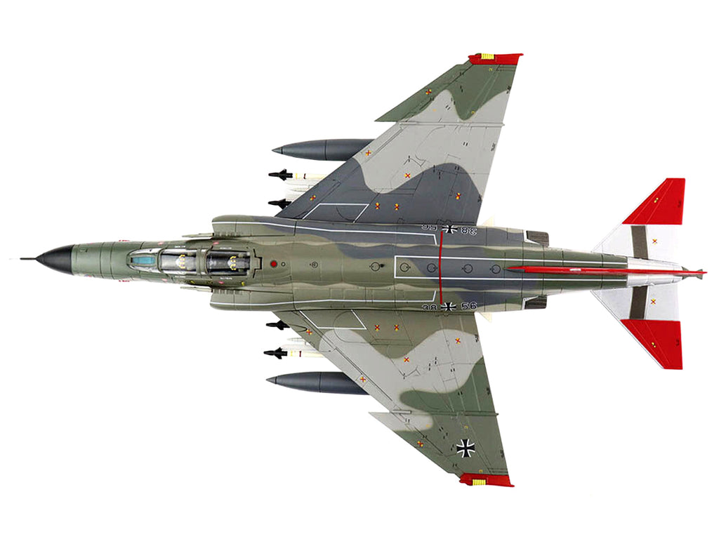 McDonnell Douglas F-4F Phantom II 'Norm 81' Fighter Aircraft 'JG 71 'Richthofen' GAFTIC 86 CFB Goose Bay Canada' (May 1986) 'Air Power Series' 1/72 Diecast Model by Hobby Master