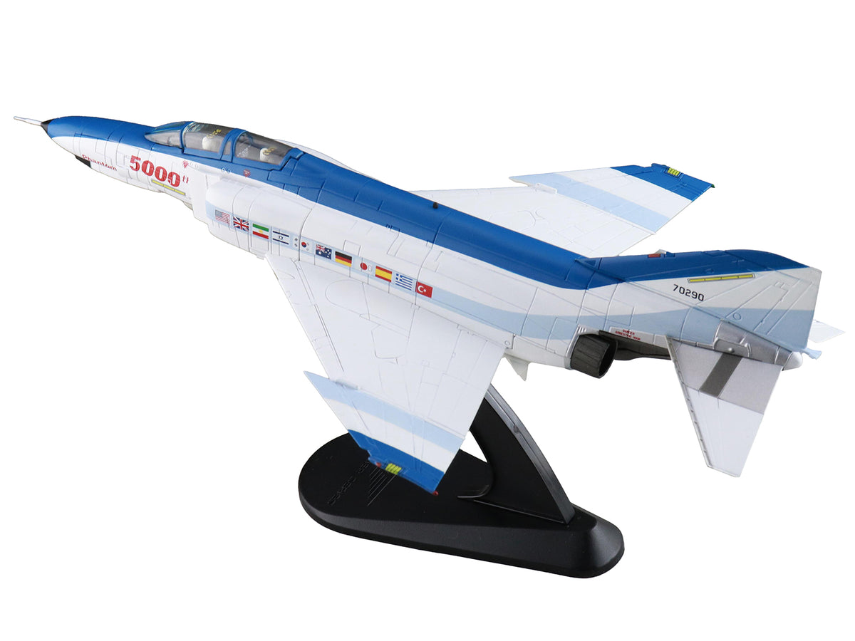 McDonnell Douglas F-4E Phantom II Fighter-Bomber Aircraft '70290 5000th Phantom St Louis' (1978) United States Air Force 'Air Power Series' 1/72 Diecast Model by Hobby Master