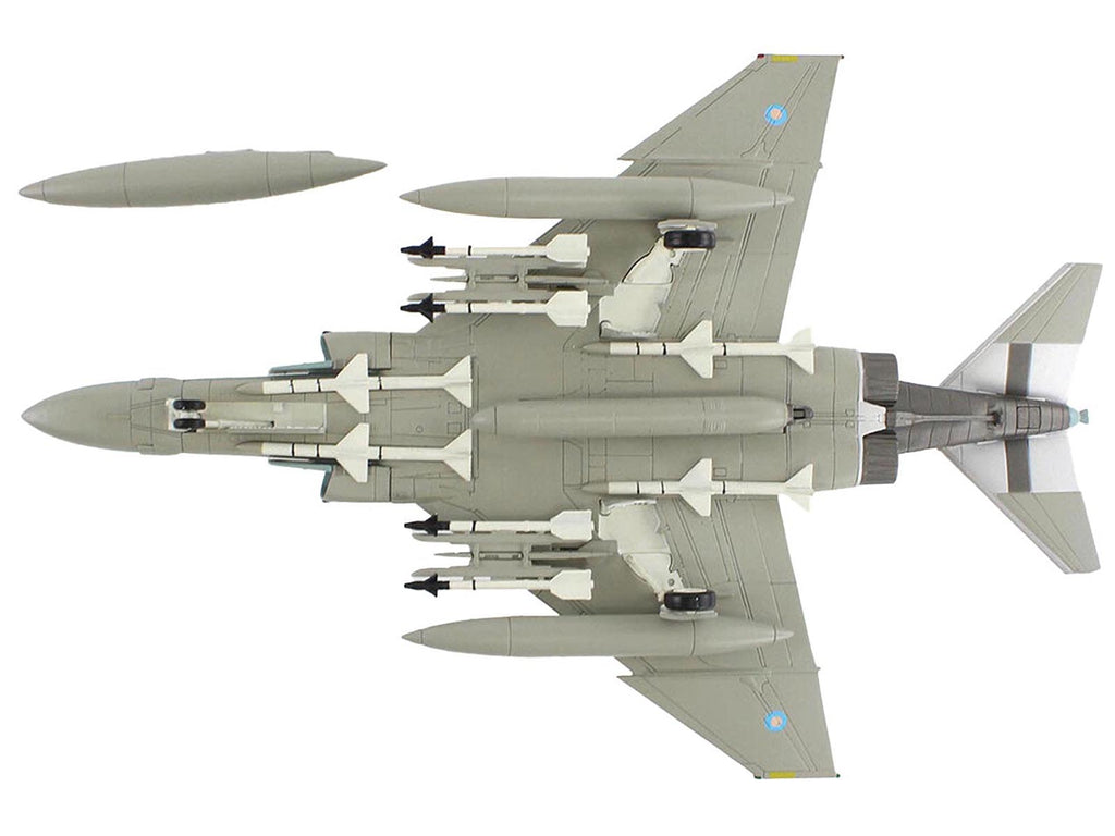 McDonnell Douglas F-4J(UK) Phantom II Fighter-Bomber Aircraft 'ZE359 AF Wattisham England' British Royal Air Force 'Air Power Series' 1/72 Diecast Model by Hobby Master