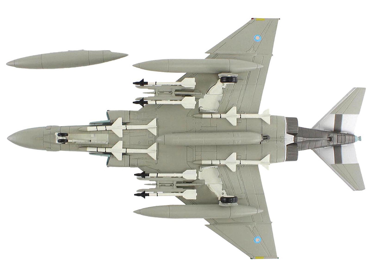 McDonnell Douglas F-4J(UK) Phantom II Fighter-Bomber Aircraft 'ZE359 AF Wattisham England' British Royal Air Force 'Air Power Series' 1/72 Diecast Model by Hobby Master