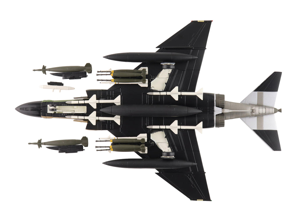 McDonnell Douglas F-4D Phantom II Fighter-Bomber Aircraft '66-8738 Night Owl 497th TFS Ubon RTAFB Thailand' (1972) United States Air Force 'Air Power Series' 1/72 Diecast Model by Hobby Master