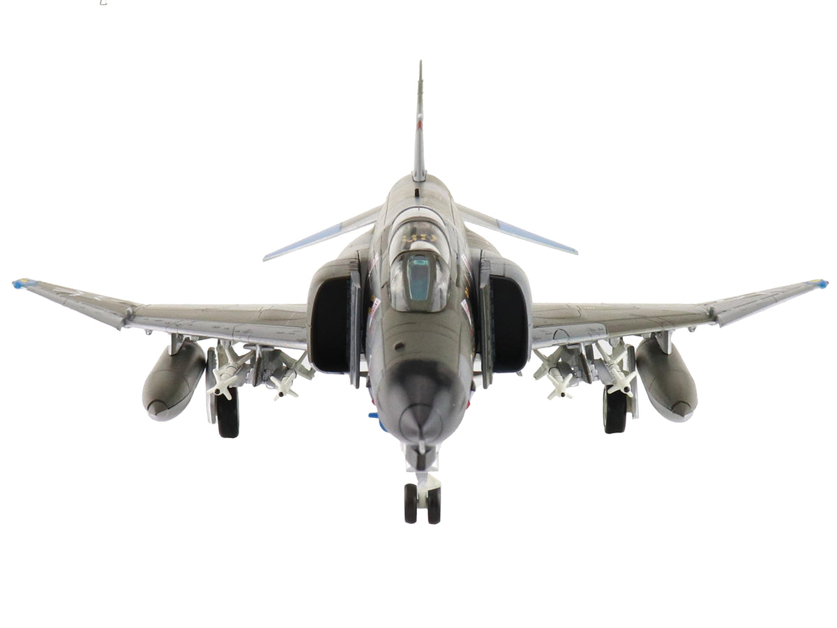 McDonnell Douglas F-4F Phantom II Fighter-Bomber Aircraft 'Jagdgeschwader 74 (JG 74) Molders' (1982) German Luftwaffe 'Air Power Series' 1/72 Diecast Model by Hobby Master