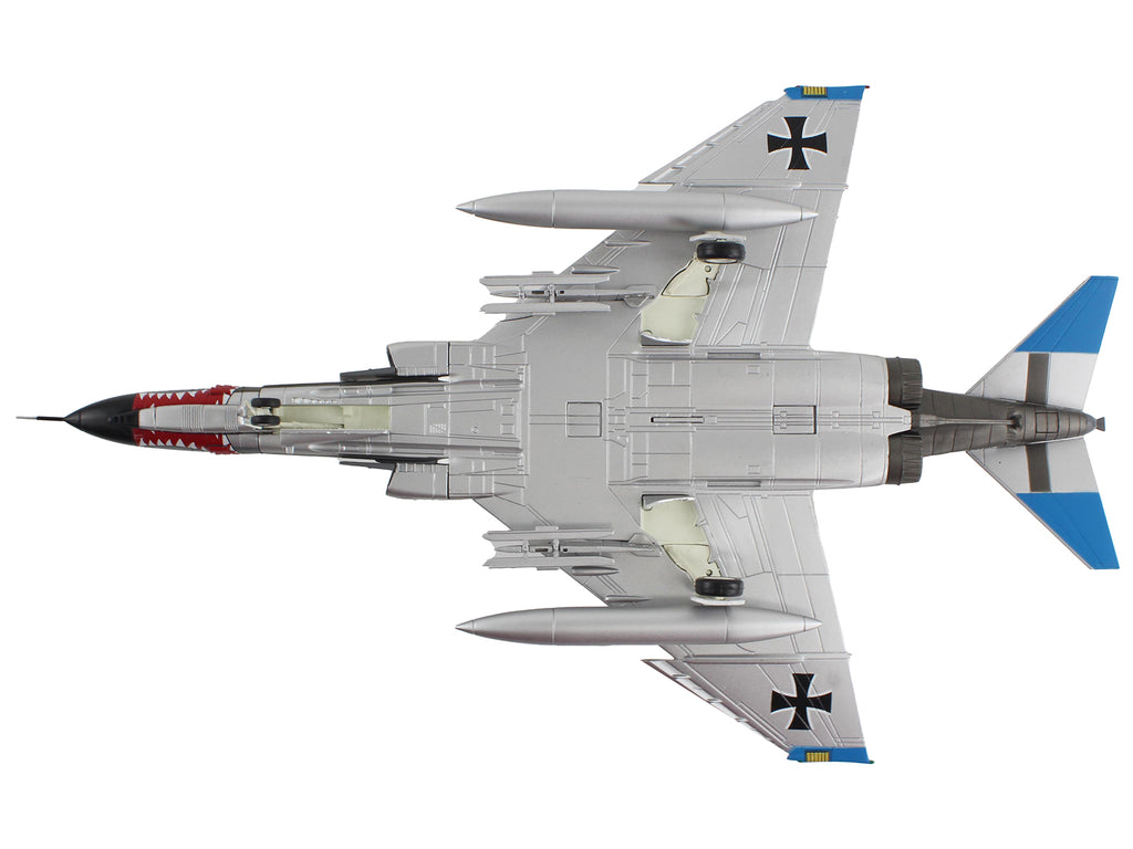 McDonnell Douglas F-4F Phantom II Fighter-Bomber Aircraft 'Jagdgeschwader 74 (JG 74) Molders' (1982) German Luftwaffe 'Air Power Series' 1/72 Diecast Model by Hobby Master
