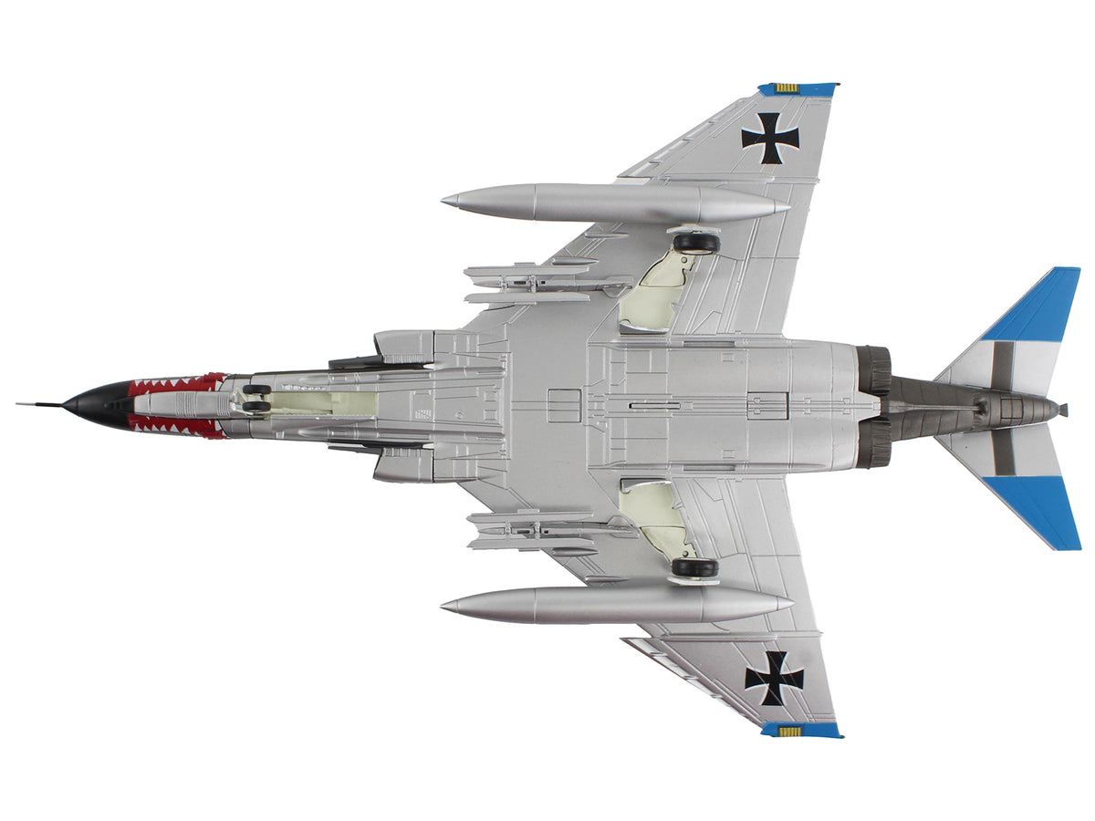 McDonnell Douglas F-4F Phantom II Fighter-Bomber Aircraft 'Jagdgeschwader 74 (JG 74) Molders' (1982) German Luftwaffe 'Air Power Series' 1/72 Diecast Model by Hobby Master