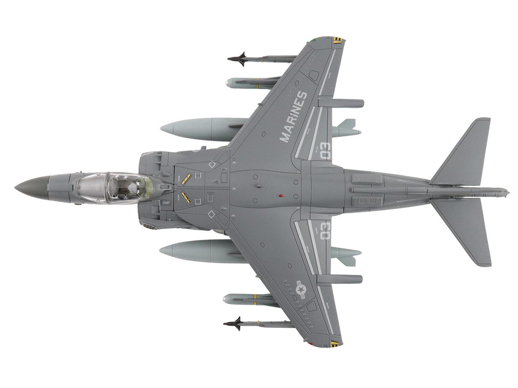 McDonnell Douglas AV-8B Plus Harrier II Aircraft '165357 VMA-231 Ace of Spades Operation Inherent Resolve USCENTCOM' (2017) United States Marine Corps 'Air Power Series' 1/72 Diecast Model by Hobby Master