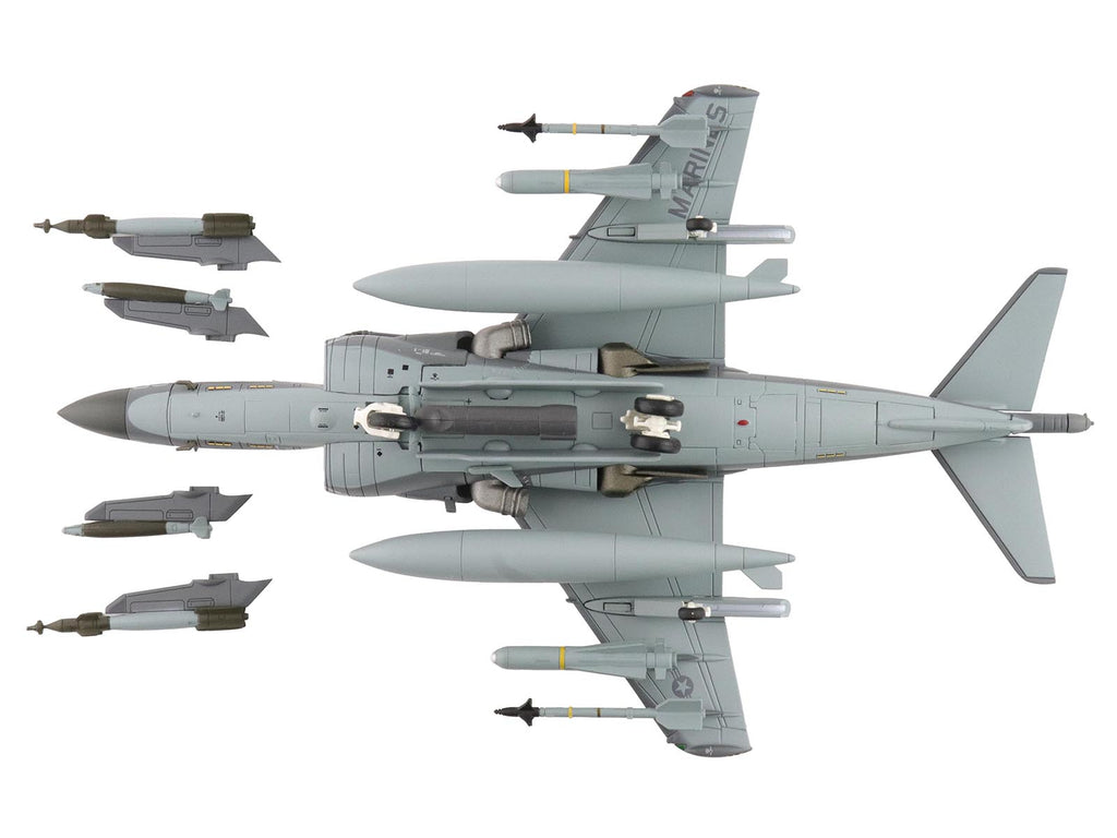 McDonnell Douglas AV-8B Plus Harrier II Aircraft '165357 VMA-231 Ace of Spades Operation Inherent Resolve USCENTCOM' (2017) United States Marine Corps 'Air Power Series' 1/72 Diecast Model by Hobby Master