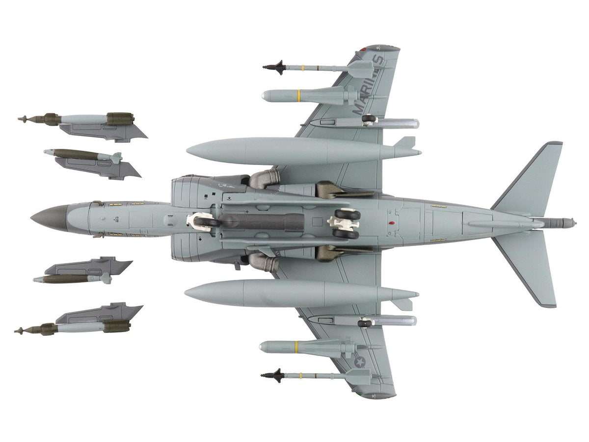 McDonnell Douglas AV-8B Plus Harrier II Aircraft '165357 VMA-231 Ace of Spades Operation Inherent Resolve USCENTCOM' (2017) United States Marine Corps 'Air Power Series' 1/72 Diecast Model by Hobby Master