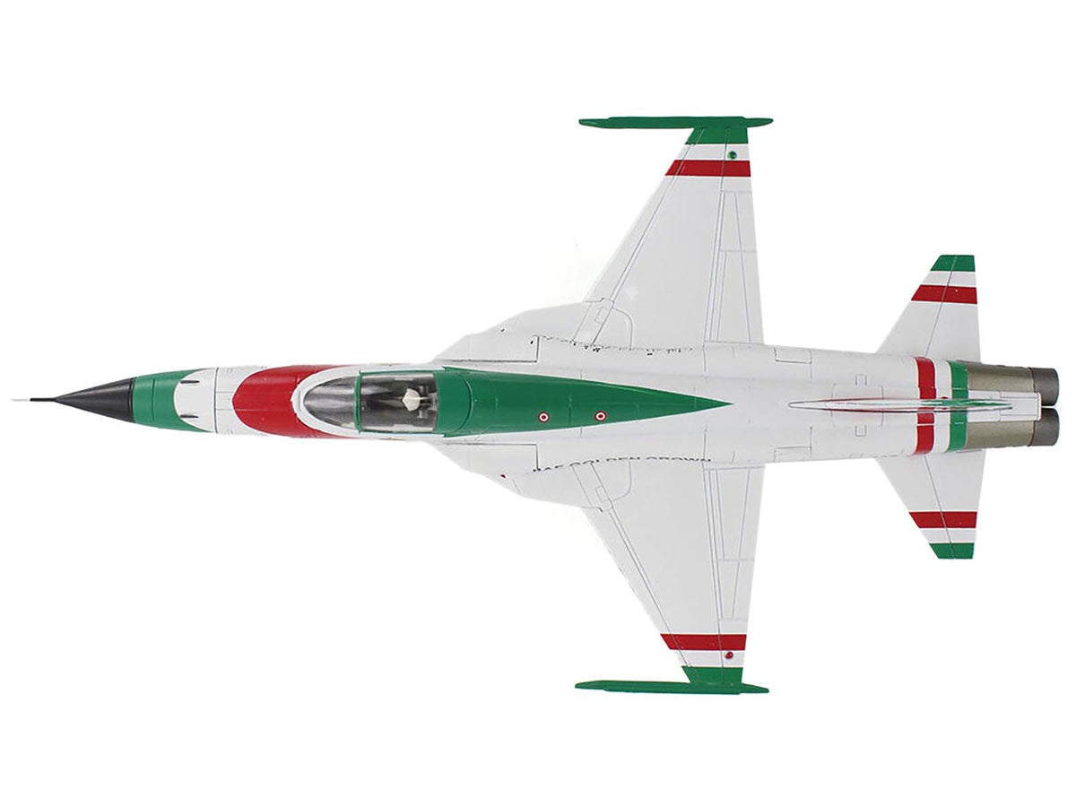 Northrop F-5E Tiger II Aircraft '#1 3-7099 IIAF Golden Crown' Imperial Iranian Air Force 'Air Power Series' 1/72 Diecast Model by Hobby Master