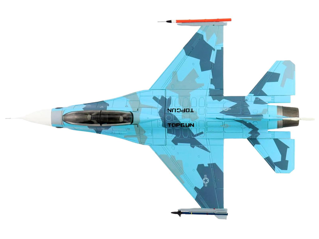 Lockheed F-16B Fighting Falcon Fighter Aircraft 'Top Gun 90th Anniversary of Naval Aviation NSAWC' United States Navy 'Air Power Series' 1/72 Diecast Model by Hobby Master