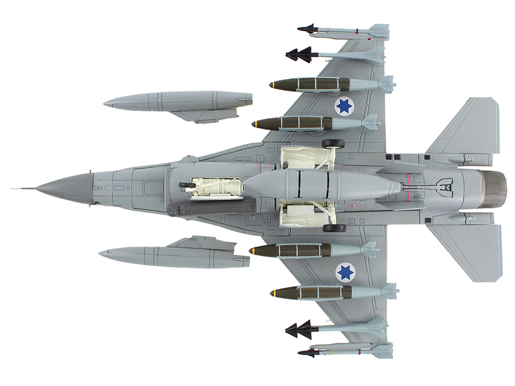 Lockheed F-16D Fighting Falcon Fighter Aircraft '628 Barak 105 Squadron The Scorpion' Israeli Air Force 'Air Power Series' 1/72 Diecast Model by Hobby Master