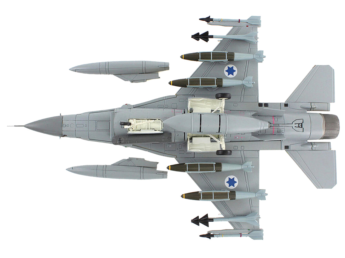 Lockheed F-16D Fighting Falcon Fighter Aircraft '628 Barak 105 Squadron The Scorpion' Israeli Air Force 'Air Power Series' 1/72 Diecast Model by Hobby Master