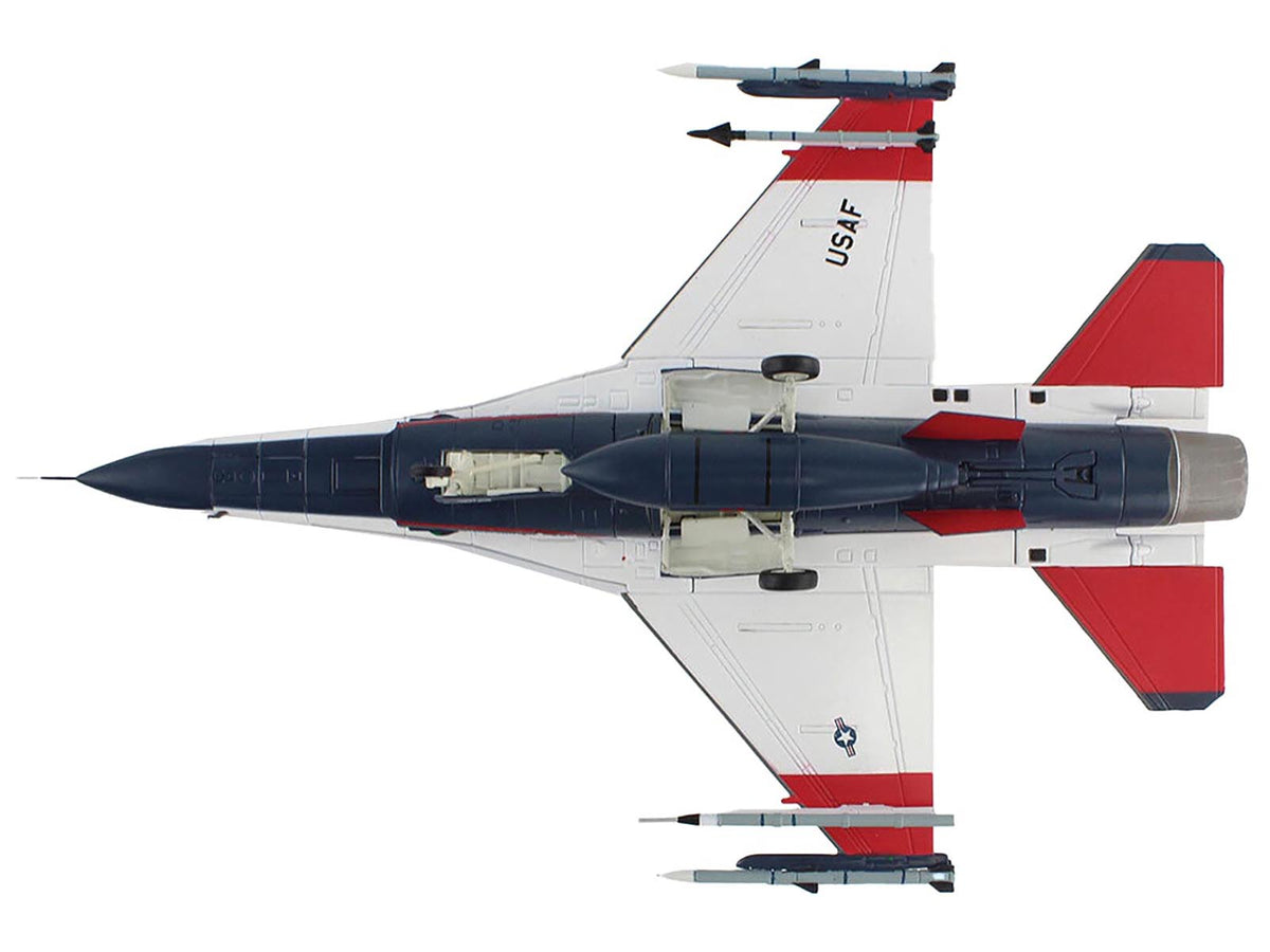 General Dynamics X-62A VISTA Aircraft with Missiles '86-0048 USAF Test Pilot School Edwards Air Force Base' (2024) United States Air Force 'Air Power Series' 1/72 Diecast Model by Hobby Master