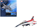 General Dynamics X-62A VISTA Aircraft with Missiles '86-0048 USAF Test Pilot School Edwards Air Force Base' (2024) United States Air Force 'Air Power Series' 1/72 Diecast Model by Hobby Master