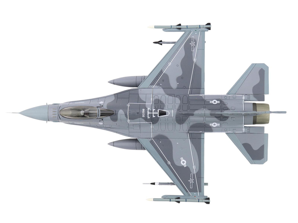 Lockheed F-16C Fighting Falcon Fighter Aircraft 'J-20 Aggressor Concept Scheme 706th Aggressor Squadron' United States Air Force 'Air Power Series' 1/72 Diecast Model by Hobby Master
