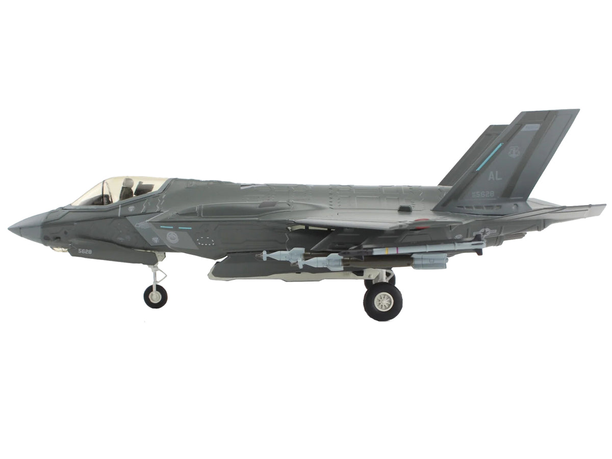 Lockheed Martin F-35A Lightning II Aircraft '100th Fighter Squadron Alabama Air National Guard' (2023) United States Air Force 'Air Power Series' 1/72 Diecast Model by Hobby Master