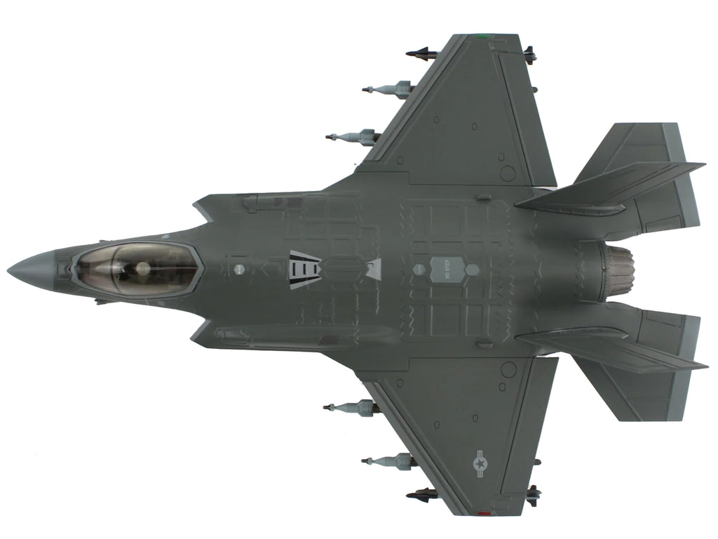 Lockheed Martin F-35A Lightning II Aircraft '100th Fighter Squadron Alabama Air National Guard' (2023) United States Air Force 'Air Power Series' 1/72 Diecast Model by Hobby Master