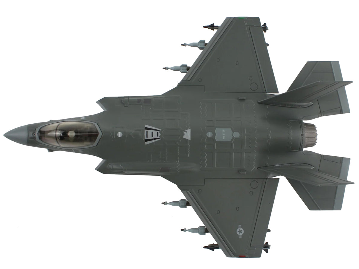 Lockheed Martin F-35A Lightning II Aircraft '100th Fighter Squadron Alabama Air National Guard' (2023) United States Air Force 'Air Power Series' 1/72 Diecast Model by Hobby Master