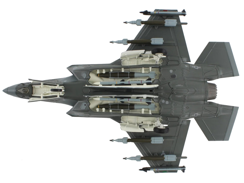 Lockheed Martin F-35A Lightning II Aircraft '100th Fighter Squadron Alabama Air National Guard' (2023) United States Air Force 'Air Power Series' 1/72 Diecast Model by Hobby Master