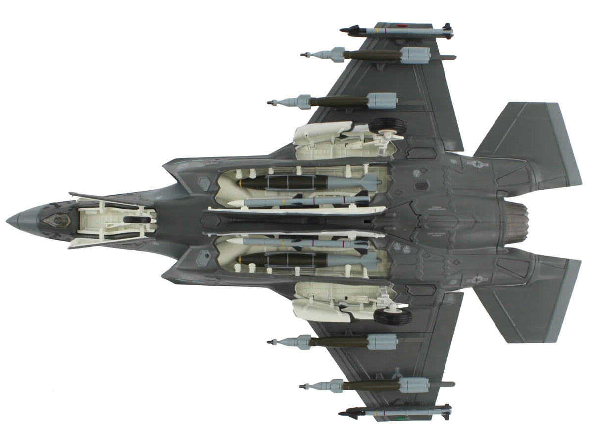 Lockheed Martin F-35A Lightning II Aircraft '100th Fighter Squadron Alabama Air National Guard' (2023) United States Air Force 'Air Power Series' 1/72 Diecast Model by Hobby Master