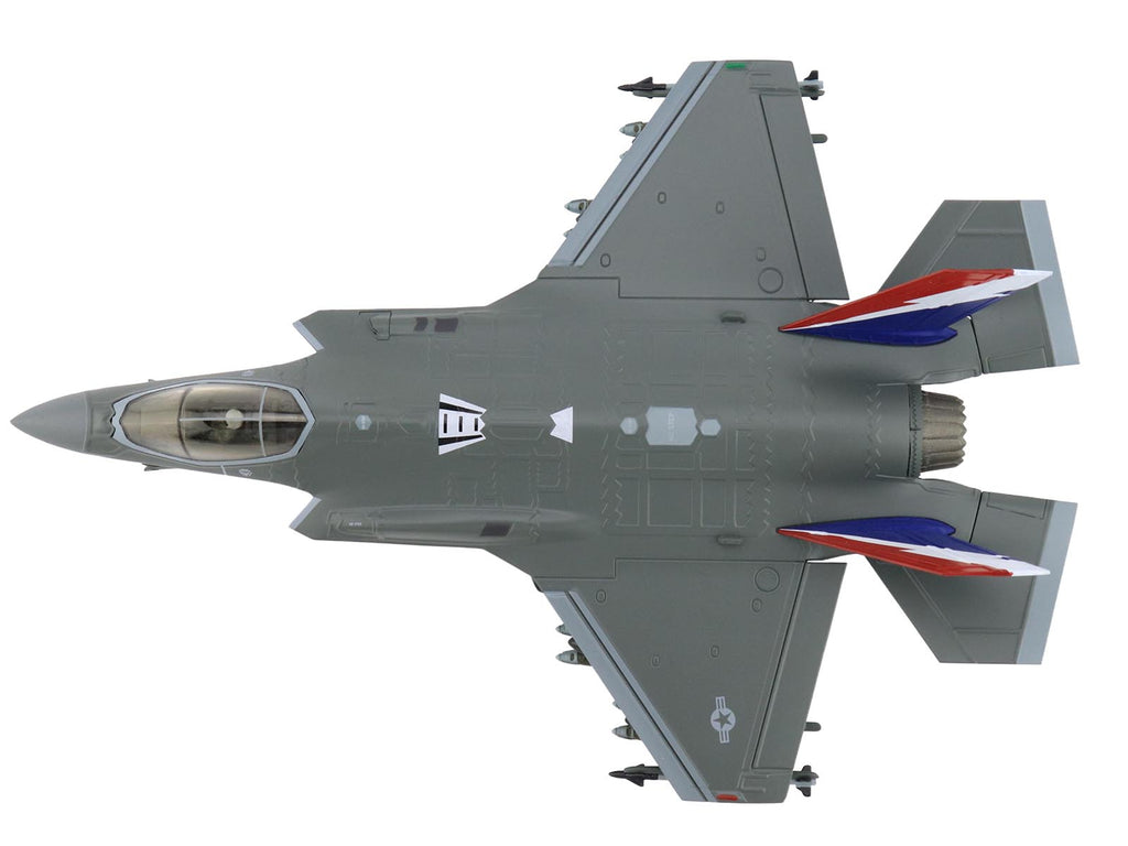Lockheed Martin F-35A Lightning II Aircraft '22-5696 1000th Lightning II 176th FS Wisconsin ANG' (2004) United States Air Force 'Air Power Series' 1/72 Diecast Model by Hobby Master