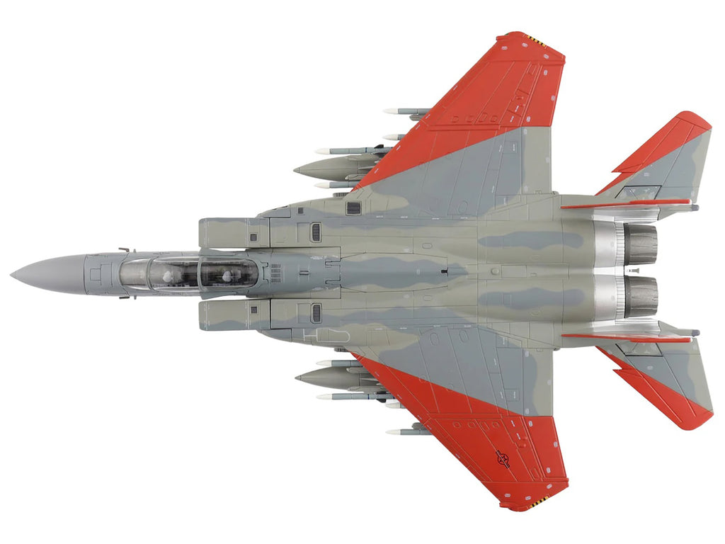 Boeing F-15SA (Saudi Advanced) Eagle Fighter Aircraft '12-1002 USAF Test Markings' (2018) Saudi Royal Air Force 'Air Power Series' 1/72 Diecast Model by Hobby Master