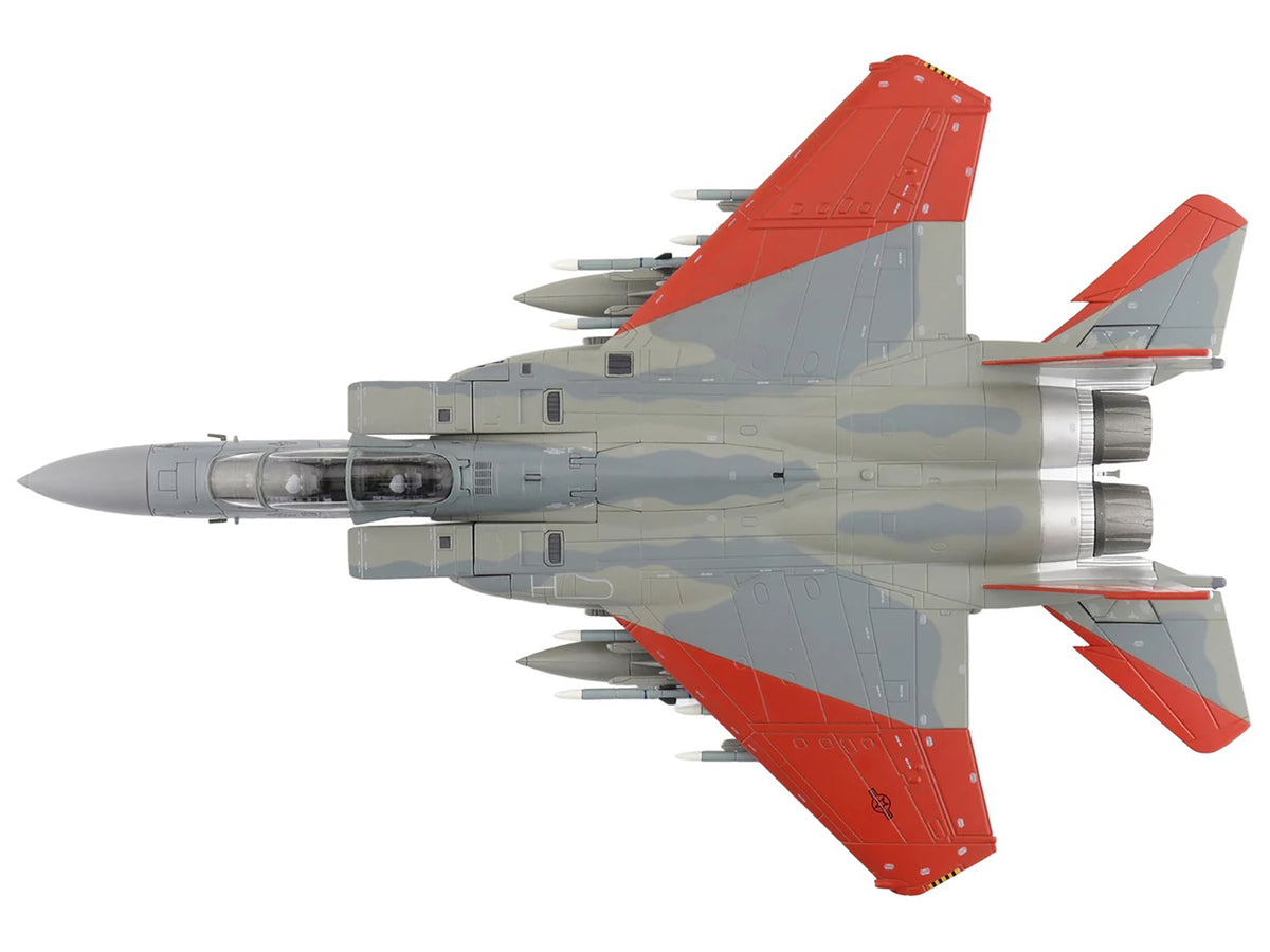 Boeing F-15SA (Saudi Advanced) Eagle Fighter Aircraft '12-1002 USAF Test Markings' (2018) Saudi Royal Air Force 'Air Power Series' 1/72 Diecast Model by Hobby Master