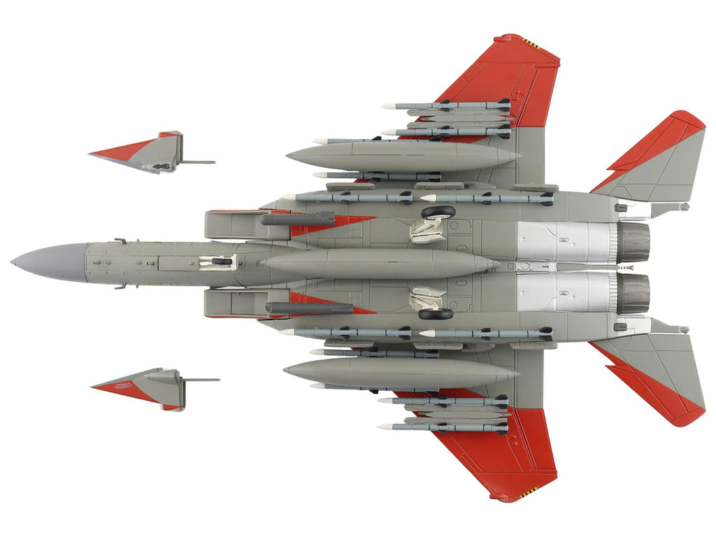 Boeing F-15SA (Saudi Advanced) Eagle Fighter Aircraft '12-1002 USAF Test Markings' (2018) Saudi Royal Air Force 'Air Power Series' 1/72 Diecast Model by Hobby Master