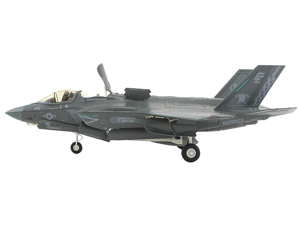 Lockheed Martin F-35B Lightning II Aircraft 'VMFA-225 Vikings Yuma Marine Corps Air Station' (2023) United States Marine Corps 'Air Power Series' 1/72 Diecast Model by Hobby Master