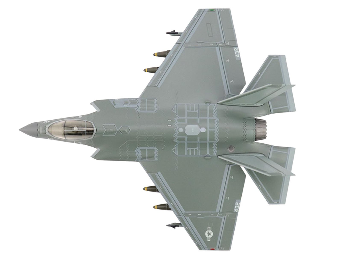 Lockheed F-35C Lightning II Aircraft '169034 VFA-125 Rough Raiders' (2022) United States Navy 'Air Power Series' 1/72 Diecast Model by Hobby Master