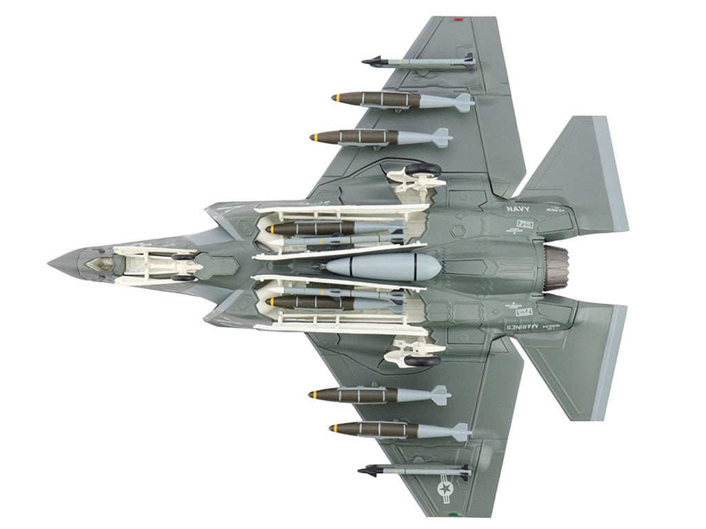 Lockheed F-35C Lightning II Aircraft '169034 VFA-125 Rough Raiders' (2022) United States Navy 'Air Power Series' 1/72 Diecast Model by Hobby Master