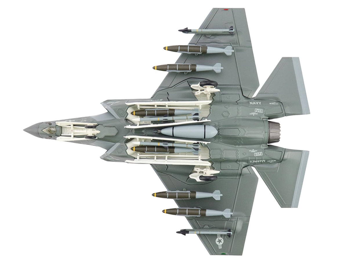 Lockheed F-35C Lightning II Aircraft '169034 VFA-125 Rough Raiders' (2022) United States Navy 'Air Power Series' 1/72 Diecast Model by Hobby Master