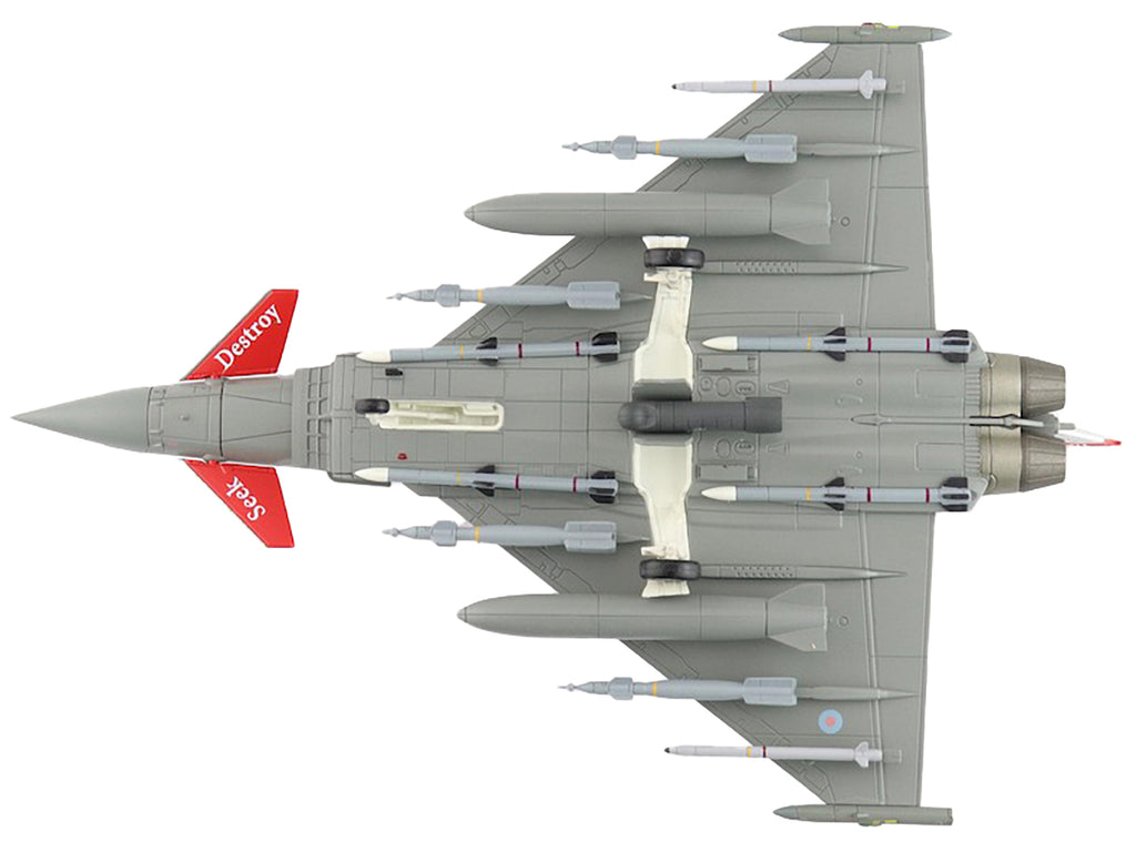 Eurofighter Typhoon Fighter Aircraft 'ZK315 41 Squadron RAF Coningsby' (2015) Royal Air Force 'Air Power Series' 1/72 Diecast Model by Hobby Master