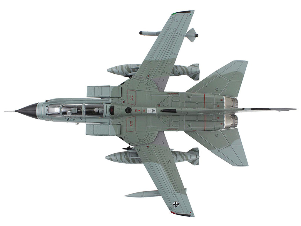 Panavia Tornado ECR Fighter-Bomber Aircraft '46+54 Tactical Air Wing 51 Schleswig-Jagel Air Base Germany' (2017) German Luftwaffe 'Air Power Series' 1/72 Diecast Model by Hobby Master