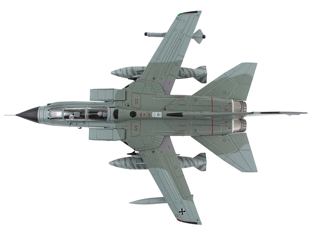 Panavia Tornado ECR Fighter-Bomber Aircraft '46+54 Tactical Air Wing 51 Schleswig-Jagel Air Base Germany' (2017) German Luftwaffe 'Air Power Series' 1/72 Diecast Model by Hobby Master