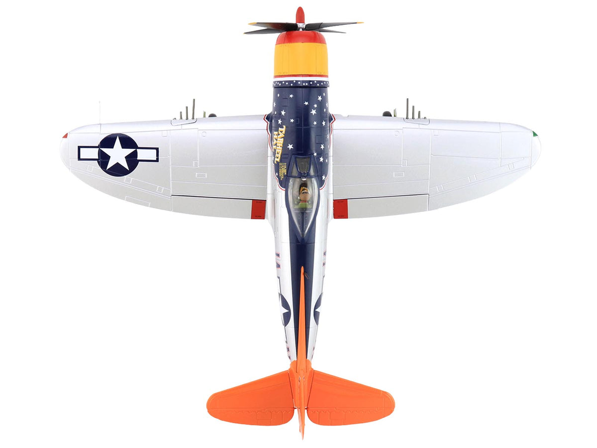 Republic P-47D Thunderbolt Aircraft 'Tarheel Hal Lt. 'Ike' David 66 FS 358 FG' (1945) United States Army Air Forces 'Air Power Series' 1/48 Diecast Model by Hobby Master