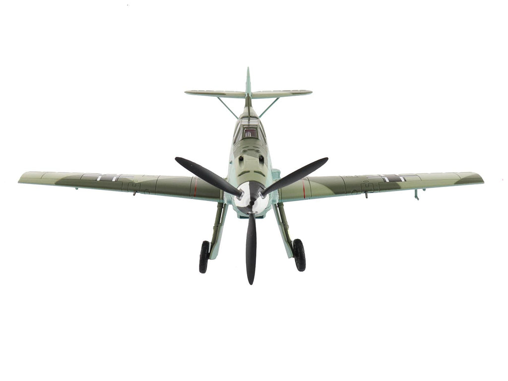 Messerschmitt BF 109E-4 Fighter Aircraft 'Franz von Werra II/JG-3' (1940) German Luftwaffe 'Air Power Series' 1/48 Diecast Model by Hobby Master
