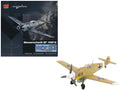 Messerschmitt Bf 109F-4 Fighter Aircraft 'Marseille Yellow 14 3./JG27 Egypt' (1942) German Luftwaffe 'Air Power Series' 1/48 Diecast Model by Hobby Master