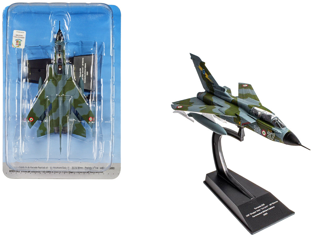 Panavia Tornado IDS Aircraft '156 Gruppo 'Le Linci' 36 Stormo' (1990) Aeronautica Militare Italiana (Italian Air Force) 1/100 Diecast Model by Hachette Collections