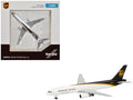 Boeing 757-200F Commercial Aircraft 'UPS Worldwide Service' (N475UP) White with Brown Tail 1/500 Diecast Model Airplane by Herpa