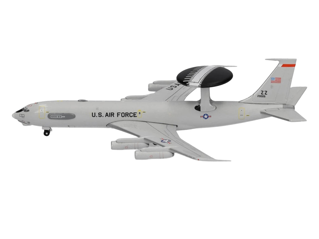 Boeing E-3 Sentry Aircraft '961st Airborne Air Control Squadron Kadena Air Base' (81-0005) United States Air Force 1/500 Diecast Model Airplane by Herpa
