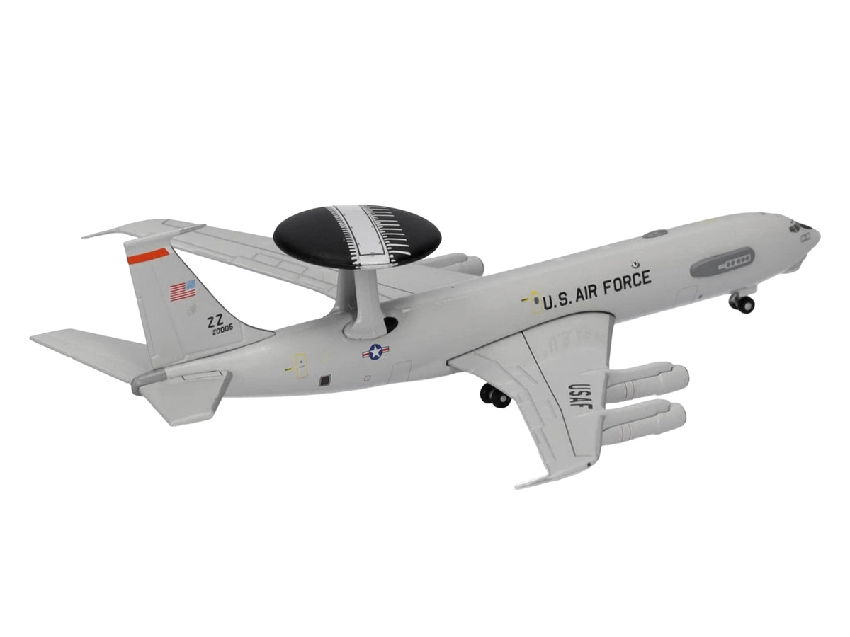Boeing E-3 Sentry Aircraft '961st Airborne Air Control Squadron Kadena Air Base' (81-0005) United States Air Force 1/500 Diecast Model Airplane by Herpa