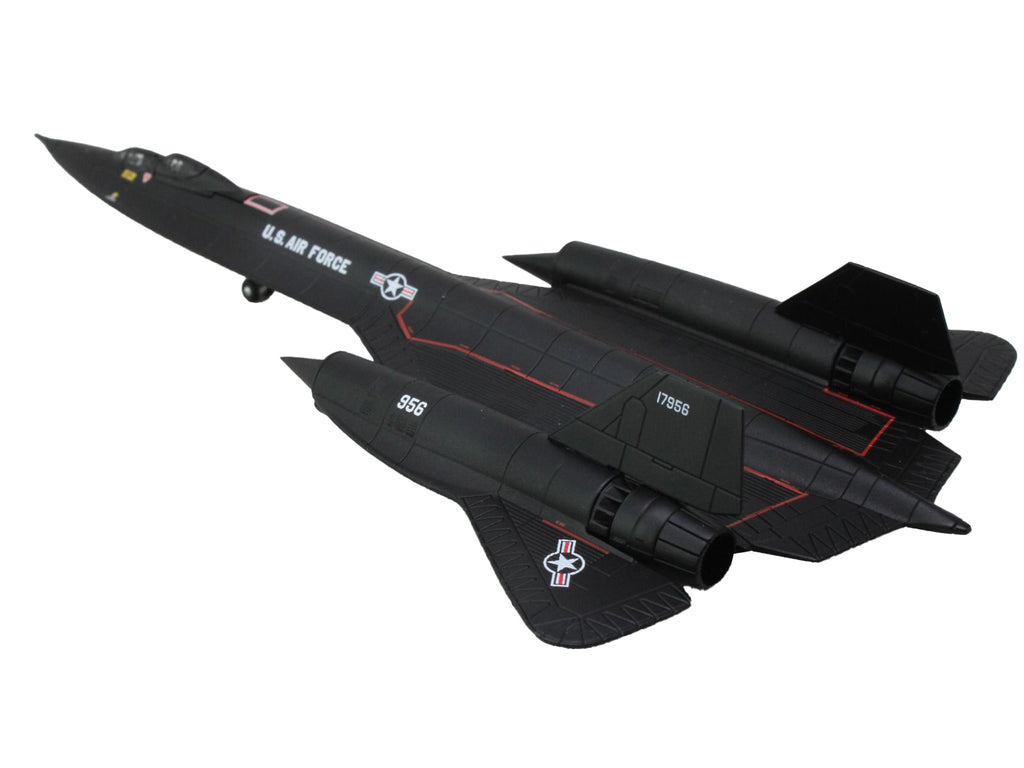 Lockheed SR-71B Blackbird Stealth Aircraft '9th Strategic Reconnaissance Wing Beale Air Base Gumby' United States Air Force 1/200 Diecast Model Airplane by Herpa