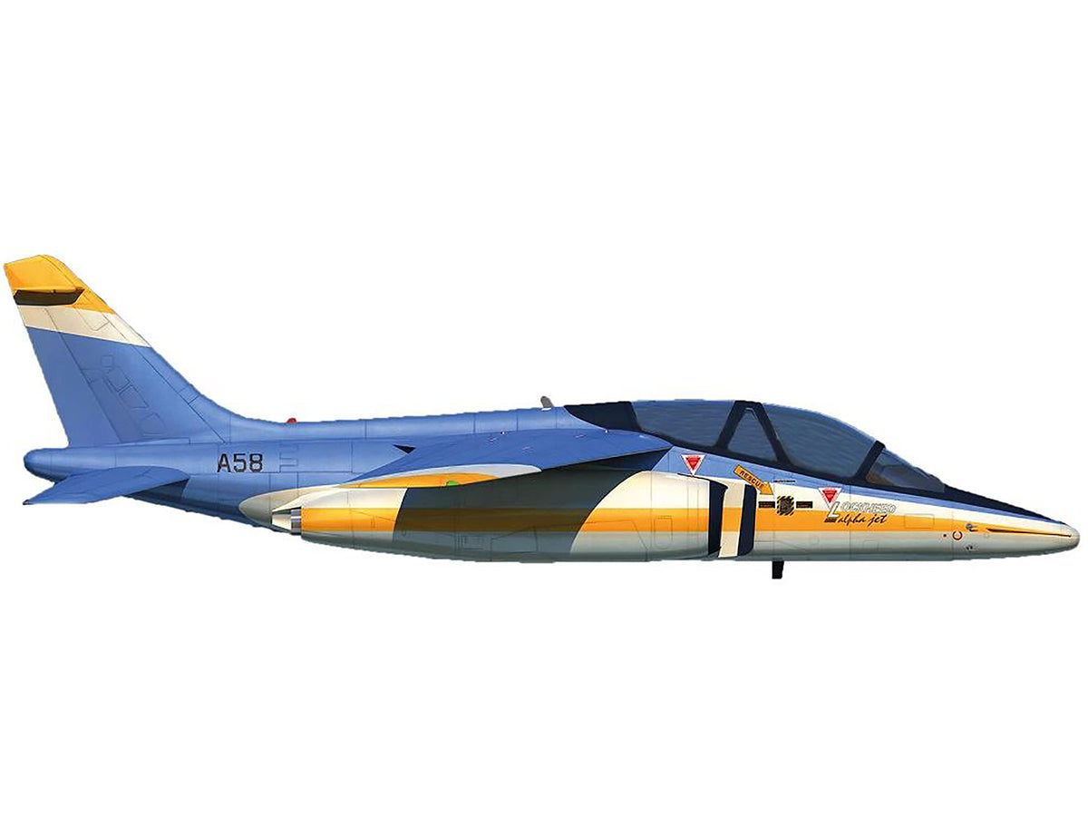 Lockheed Alpha Jet Aircraft 'VTX-TS Competition' United States Navy 'Military' Series 1/72 Diecast Model Airplane by Herpa