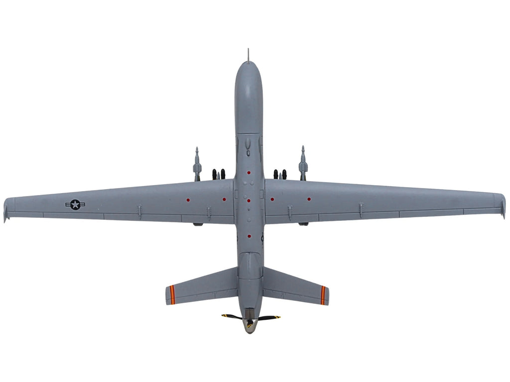 General Atomics MQ-9A Reaper Block 5 UAV 'New York Air National Guard 108th Attack Squadron Hancock Field Air National Guard Base' United States Air Force 'Military' Series 1/72 Diecast Model by Herpa