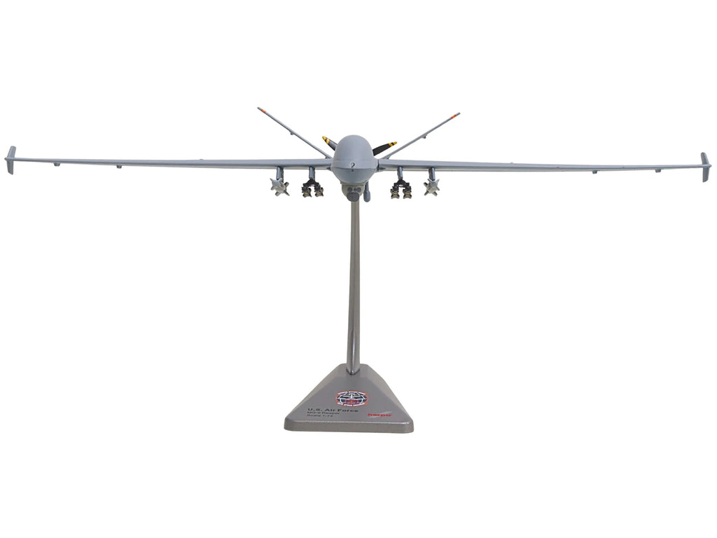 General Atomics MQ-9A Reaper Block 5 UAV 'New York Air National Guard 108th Attack Squadron Hancock Field Air National Guard Base' United States Air Force 'Military' Series 1/72 Diecast Model by Herpa