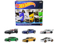 'European Theme' 6 piece Set Diecast Model Cars by Hot Wheels