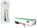 Covered Grain Trailer White with Green Tarp 'Cargill' 1/87 (HO) Plastic Model Car by HO Logistics